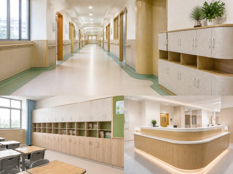城阳区学校医院公共空间装修
